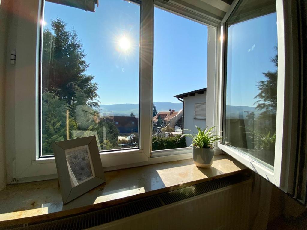 Ferienwohnung Bergblick Jena Zewnętrze zdjęcie